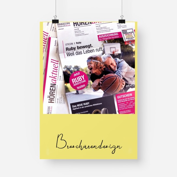 Mockup Grafikdesign Broschüre Hannover